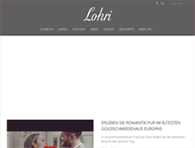 Tablet Screenshot of lohri.com